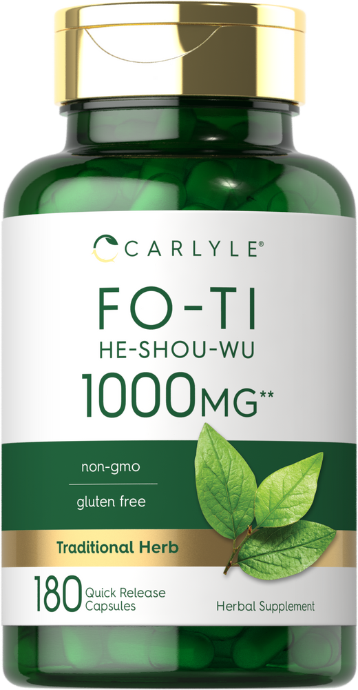 Raíz de Fo-Ti 1000mg | 180 Cápsulas