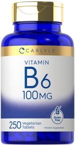 Load image into Gallery viewer, Vitamin B-6 100mg | 250 Tablets
