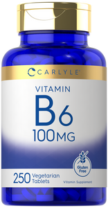 Vitamin B-6 100mg | 250 Tablets