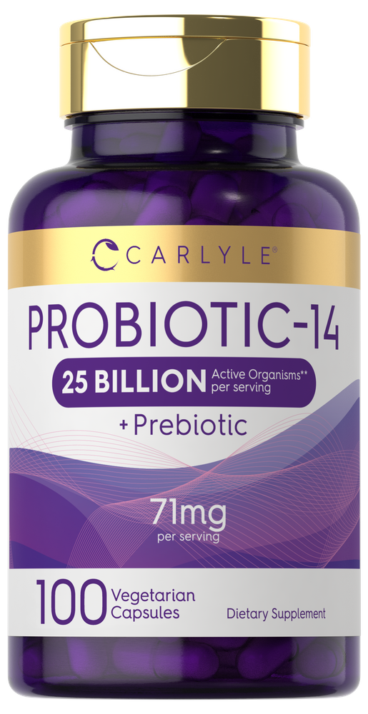 Pre & Probiotics 25 Billion CFU per serving | 100 Capsules