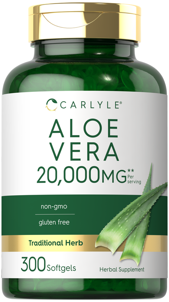 Aloe Vera 20000mg per dose | 300 Softgels