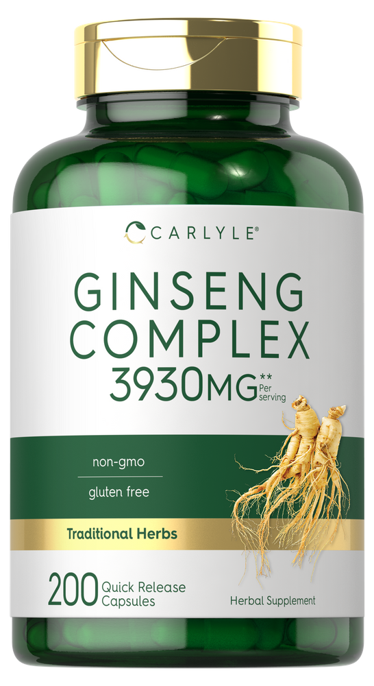 Ginseng Extract Complex 1065mg | 200 Capsules