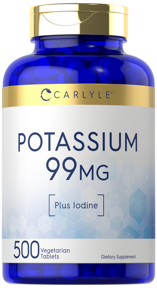 Potassium 99mg with Iodine | 500 Tablets