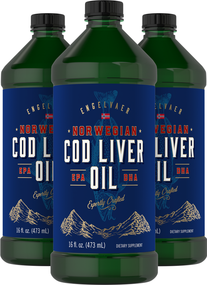 Cod Liver Oil Norwegian | 48oz Liquid
