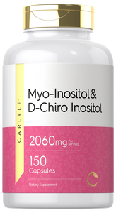 Myo-Inositol & D-Chiro Inositol 2060mg | 150 Capsules