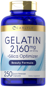 Gelatin 2160mg with Silica Optimizer | 250 Capsules