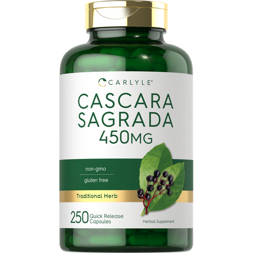 View 1 Cascara Sagrada 450mg | 250 Capsules