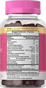 Prenatal Vitamin Gummies | Natural Berry Flavor | 36 Gummies