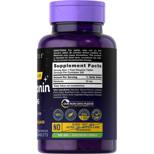View 2 Melatonin 10 mg | 240 Tabletten