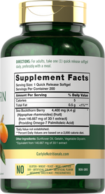Load image into Gallery viewer, Sea Buckthorn Oil 4400mg | 200 Softgels
