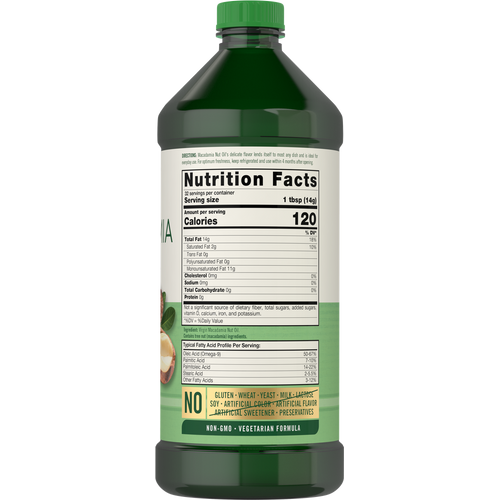 View 2 Macadamia Nut Oil | 48oz Liquid