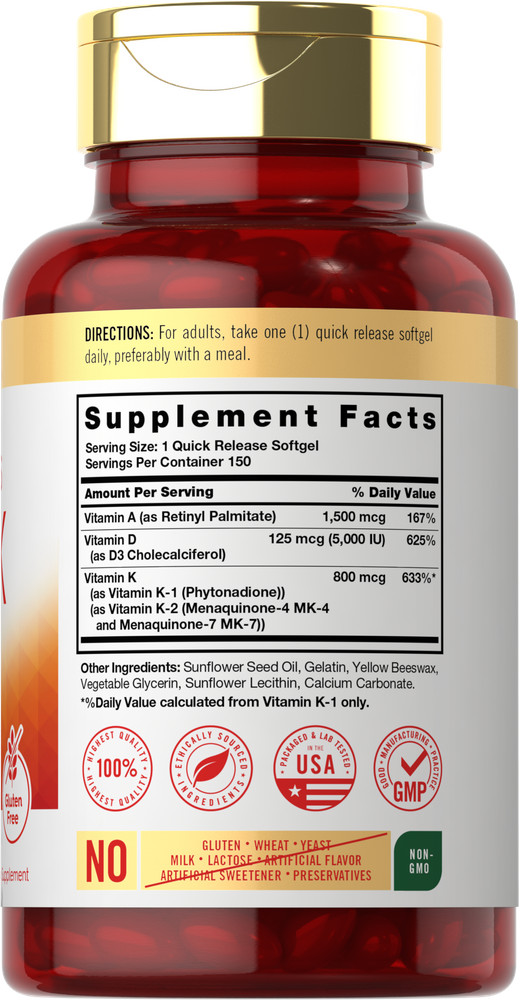 Vitamine ADK | 150 Softgel