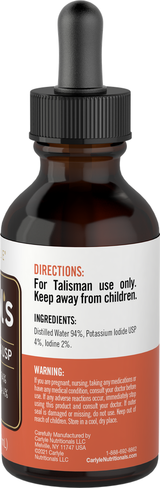 Lugols Iodine | 2oz Liquid Drops