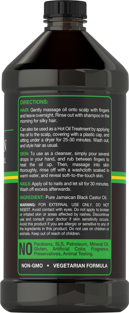 Jamaican Black Castor Oil  | 16oz