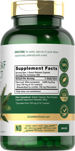 Olive Leaf Extract 9000mg | 200 Capsules