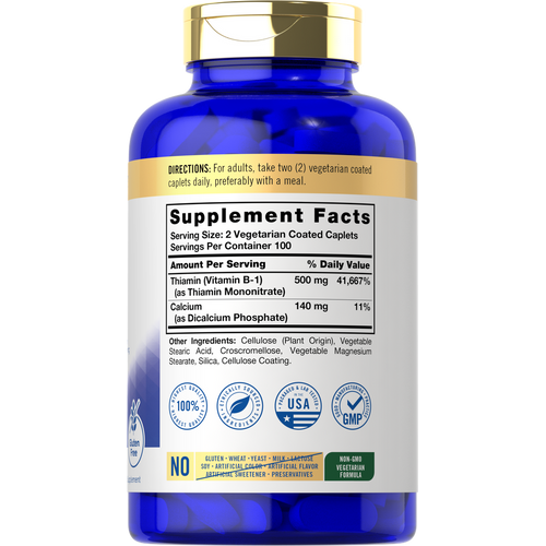 View 2 Vitamin B-1 500 mg pro Portion | 200 Tabletten