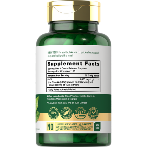 View 2 Fo-Ti Root | 180 Capsules