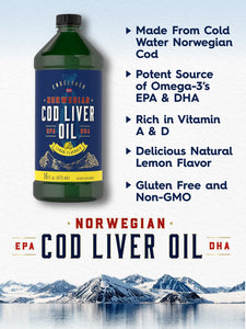 Cod Liver Oil | 48oz Liquid
