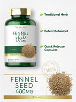 Load image into Gallery viewer, Fennel Seed 480mg | 200 Capsules
