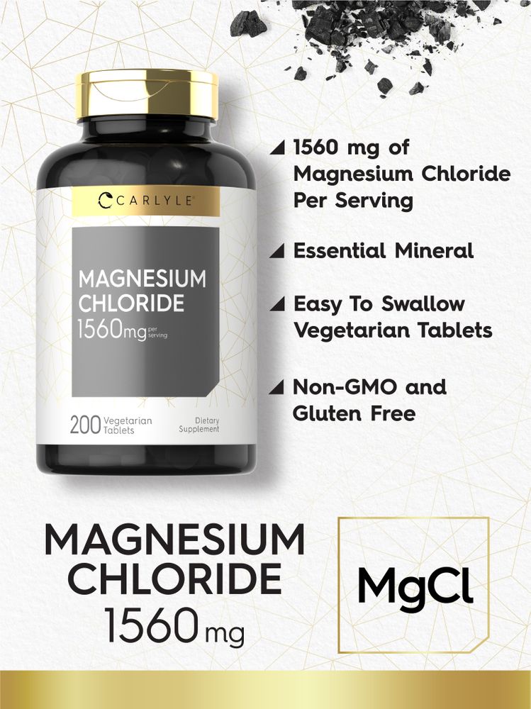 Cloruro di Magnesio 1560mg per porzione | 200 Compresse