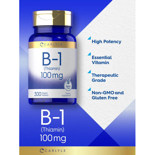 View 3 Vitamina B-1 100 mg | 300 Tabletas