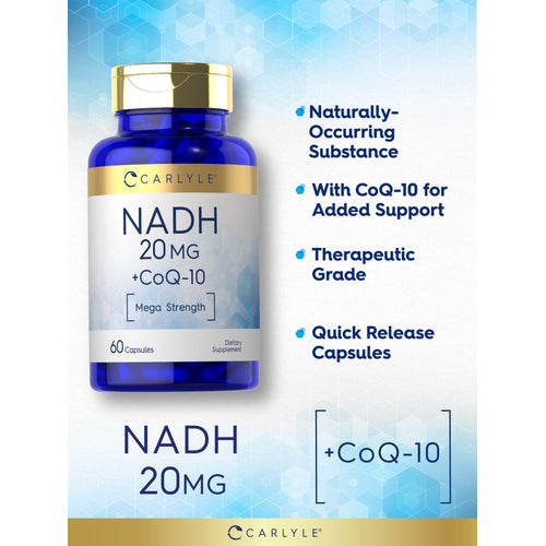 View 3 NADH CoQ10 20mg | 60 Capsule