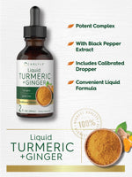Load image into Gallery viewer, Liquid Turmeric and Ginger | 2oz
