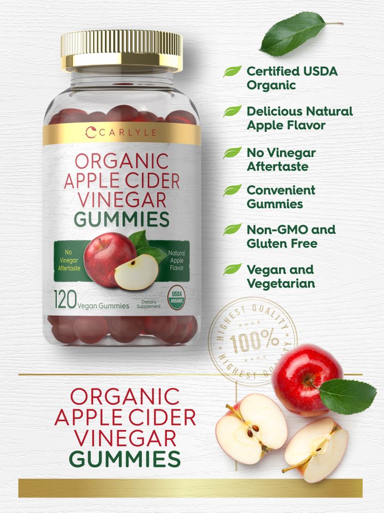 Vinaigre de Cidre de Pomme | 120 Gommes