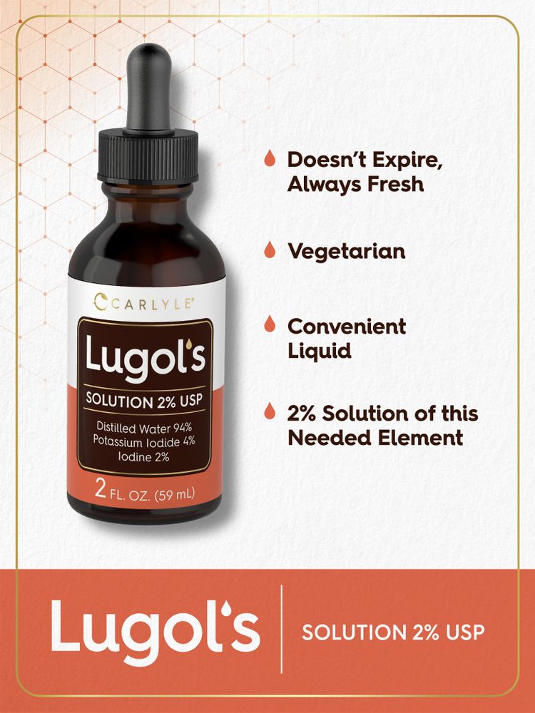 Lugols Iodine 2% | 2oz