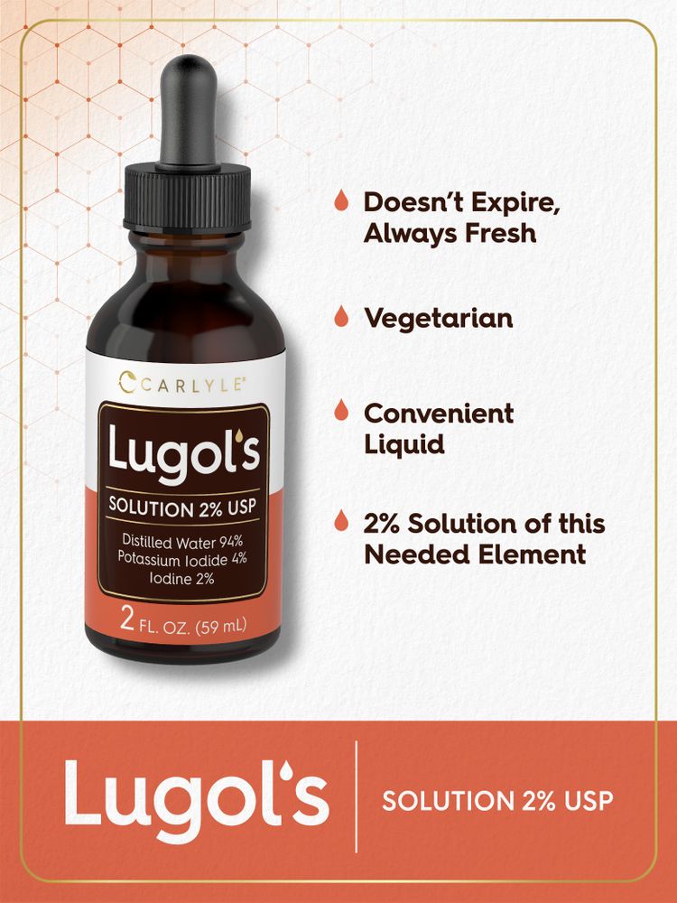 Lugol Iodio | Gocce Liquide da 2oz