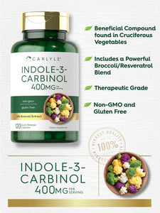 Indole-3-Carbinol 400mg | 120 Capsules