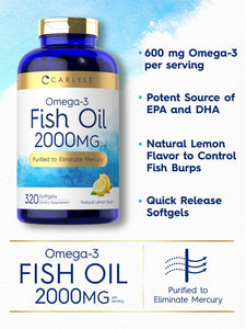 Fish Oil 2000mg | 320 Softgels