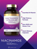 Load image into Gallery viewer, Niacinamide 1000mg | 400 Capsules
