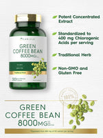 Load image into Gallery viewer, Green Coffee Bean Extract 8000mg | 300 Capsules
