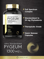 Load image into Gallery viewer, Pygeum Standardized 1300mg | 240 Capsules
