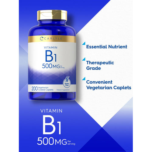 View 3 Vitamin B-1 500 mg pro Portion | 200 Tabletten