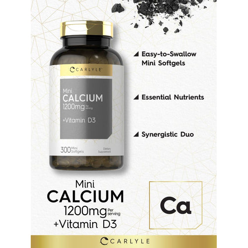 View 3 Calcium with Vitamin D-3 | 300 Softgels
