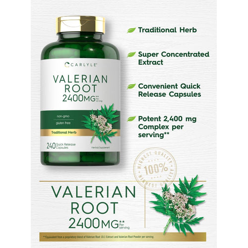 View 3 Valerian Root | 240 Capsules