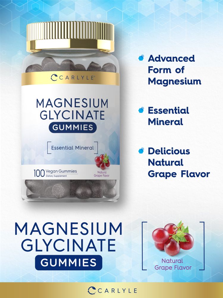 Magnesium Glycinate | 100 Gummies