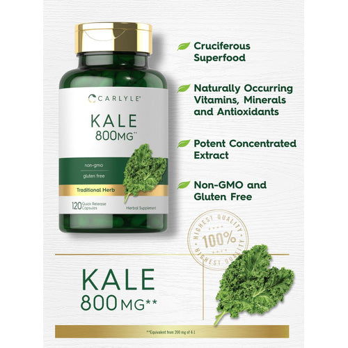 View 3 Kale Extract | 120 Capsules