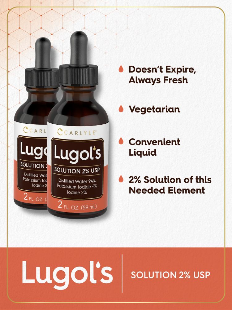 Lugols Iodine 2% | 4oz