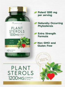 Plant Sterols 1200mg | 240 Capsules