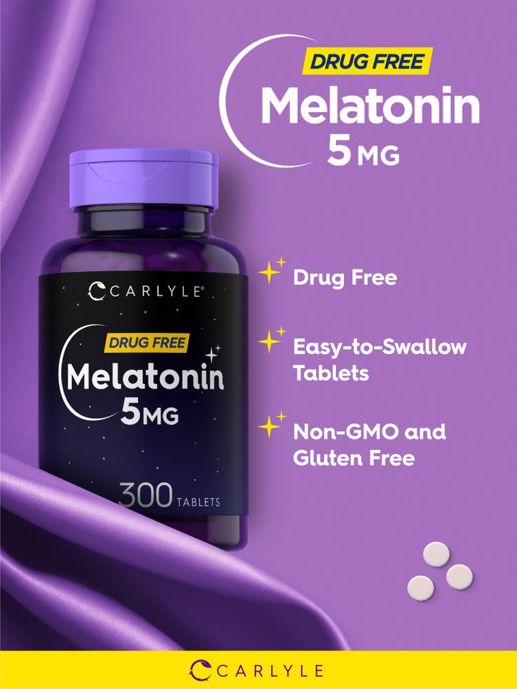 Melatonina 5mg | 300 Tabletas