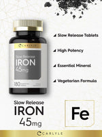 Load image into Gallery viewer, Iron 45mg | 180 Tablets
