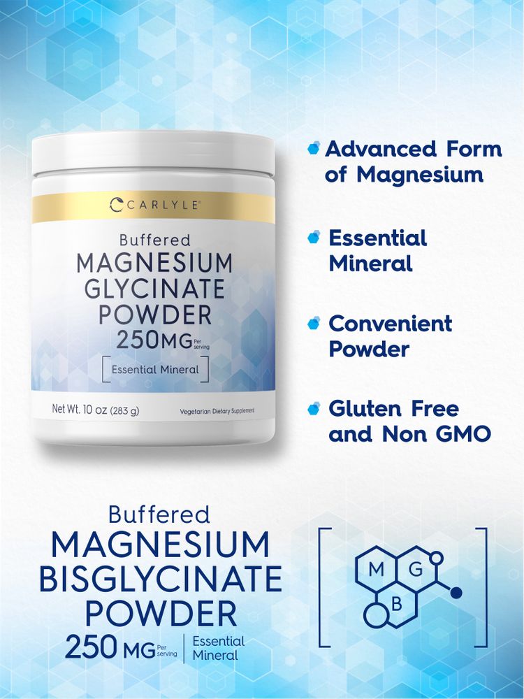 Magnesium Glycinate 250mg | 10oz