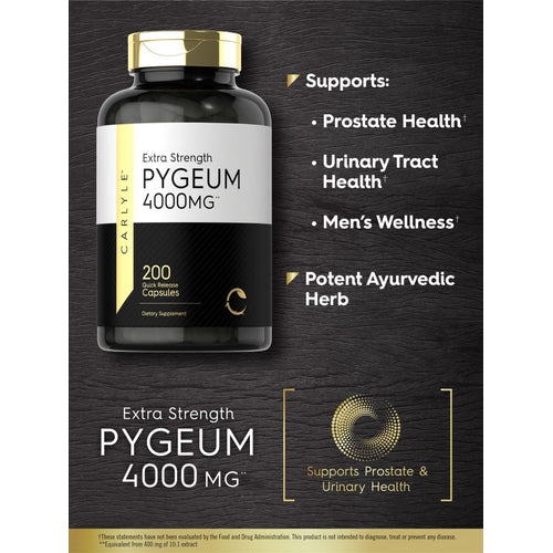View 3 Pygeum Africanum Rinde 4000mg | 200 Kapseln