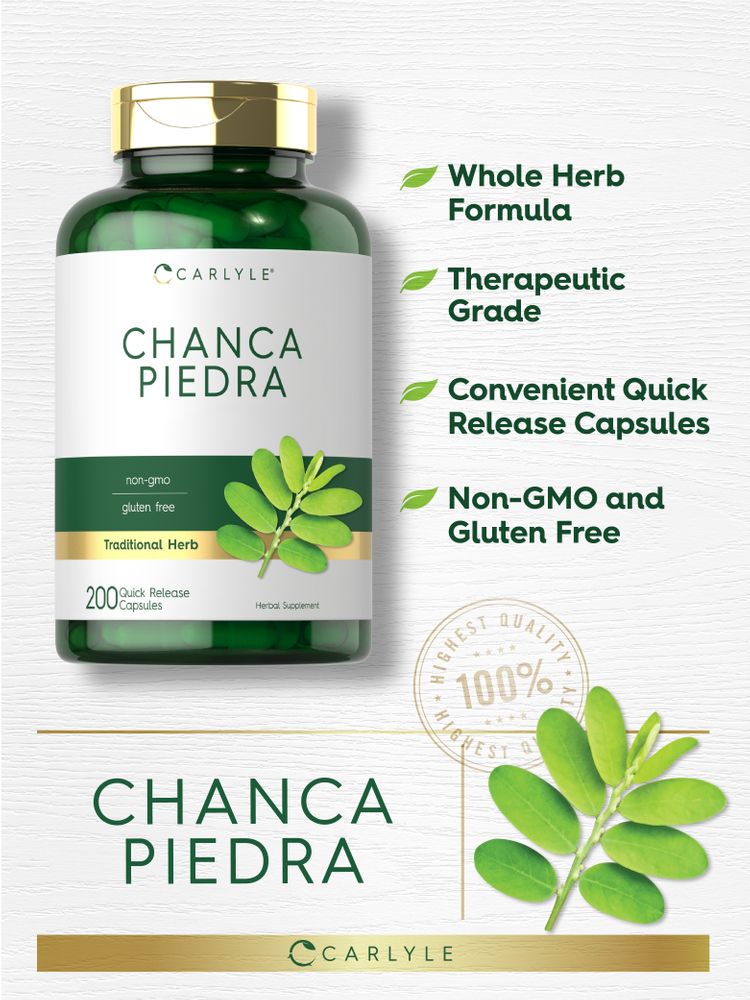 Chanca Piedra 500mg | 200 Capsules