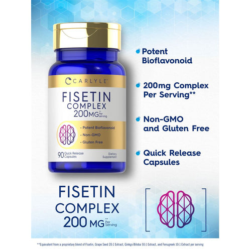 View 3 Fisetin Complex | 90 Capsules
