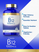 Load image into Gallery viewer, Vitamin B12 1000mcg | 400 Tablets
