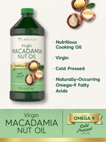 Load image into Gallery viewer, Macadamia Nut Oil Premium Cold Pressed | 3 Pack | 16 Fl Oz Bottles
